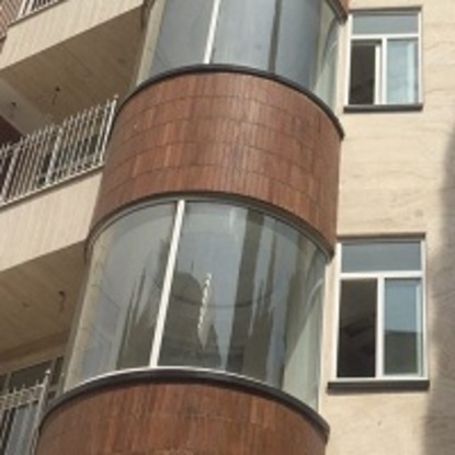 پنجره خم لولایی